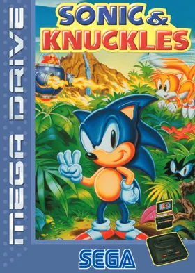 Sonic & Knuckles + Sonic The Hedgehog 3 (World) box cover front